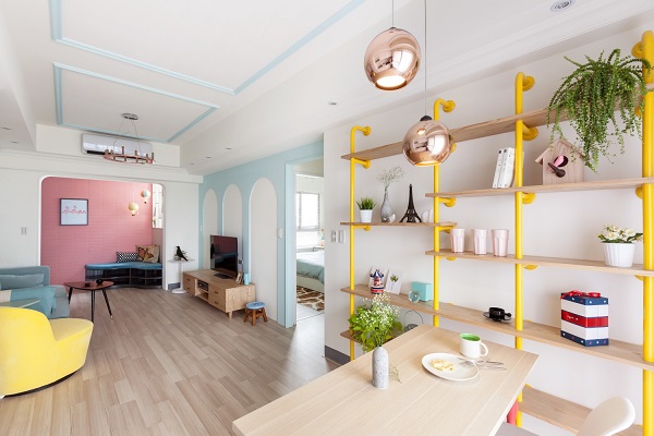 20 mẫu trang trí nội thất chung cư gam màu pastel không thể bỏ lỡ